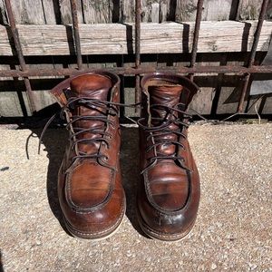 Red Wing Heritage 1907 -- 6" Moc Toe in Copper Rough & Tough Leather
